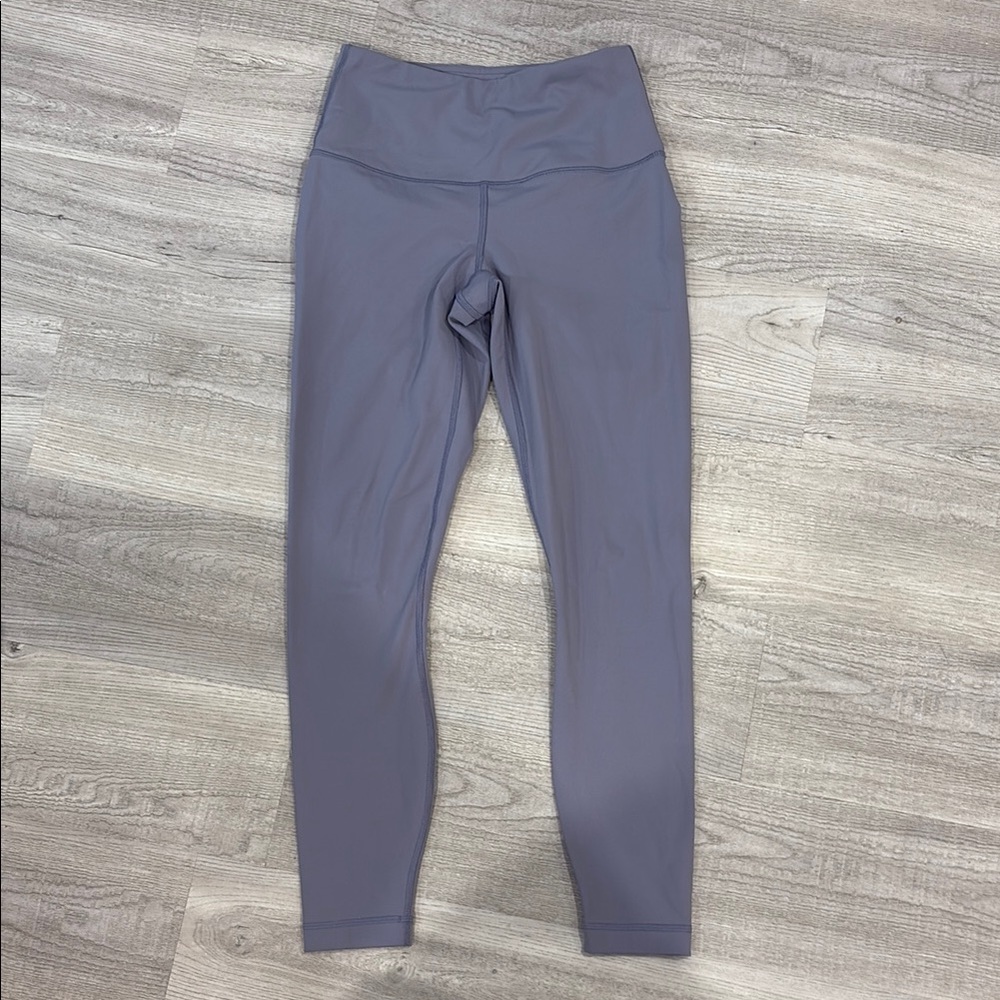 Purple High-Waisted Leggings
